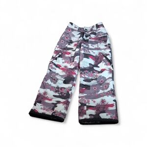Orage Pr1me Floral Camo Print Ski Snow Pants